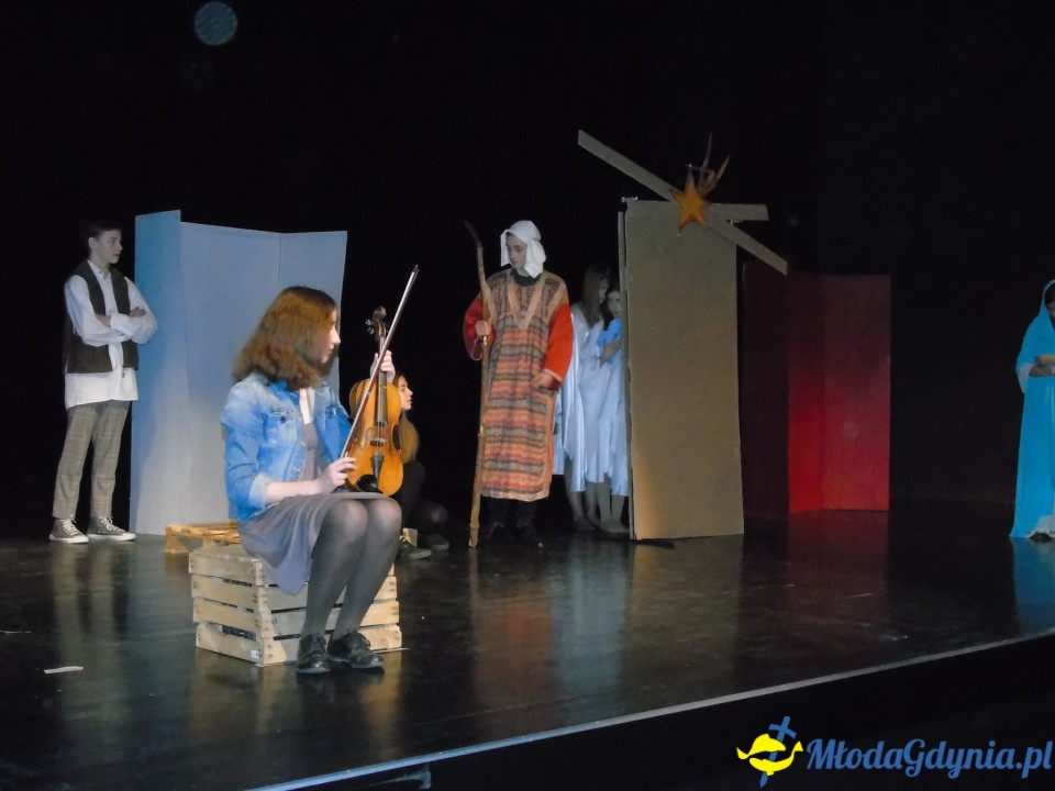 Gimnazjum 23 - I miejscie na Gdyńskim Przeglądzie Jasełek 2015