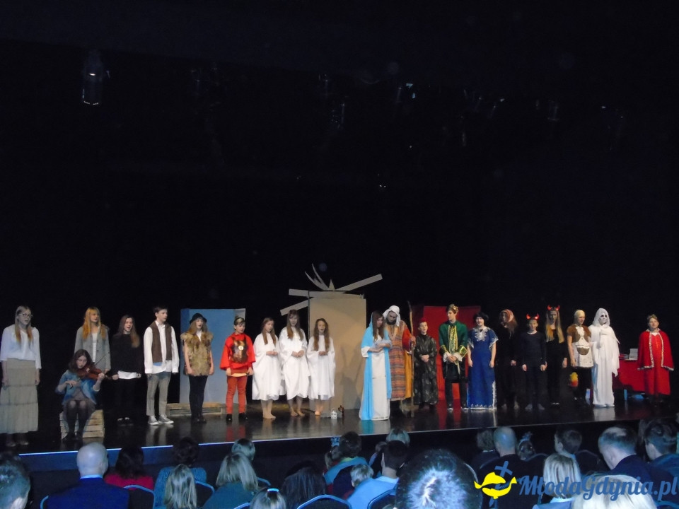Gimnazjum 23 - I miejscie na Gdyńskim Przeglądzie Jasełek 2015