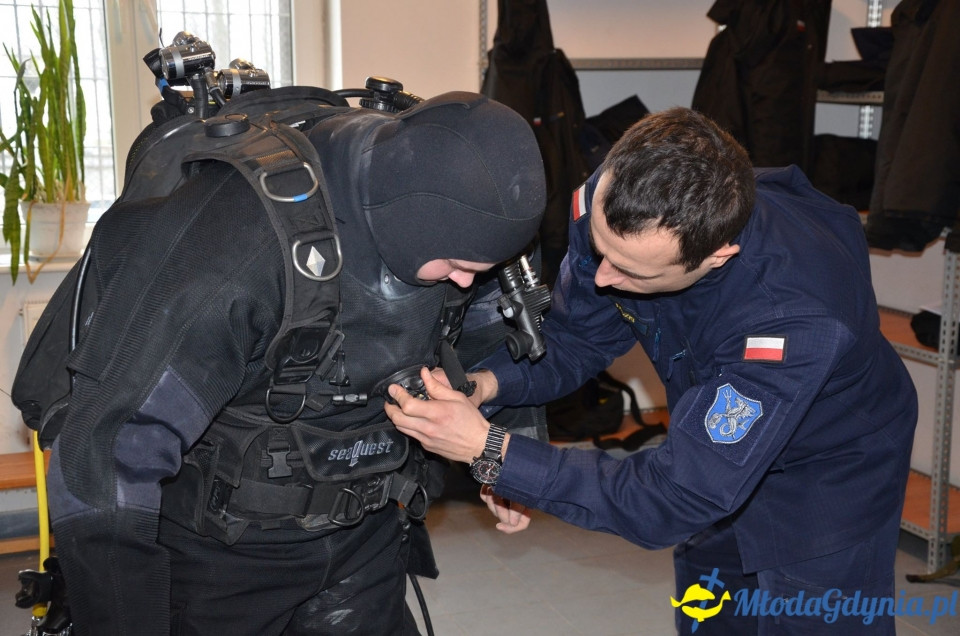 Nurkowie z Piasta i Lecha - szkolenie na małych głębokościach