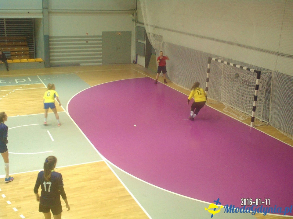 Vistal Gdynia Juniorki Młodsze-MTS Kwidzyn 23:20 (14:6)