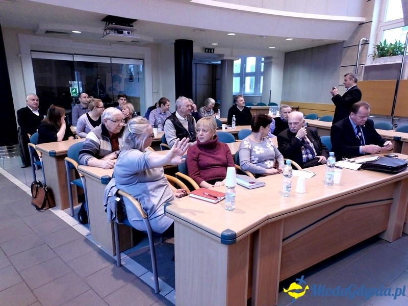 Spotkanie szkoleniowo- informacyjne dla rad dzielnic Gdyni.