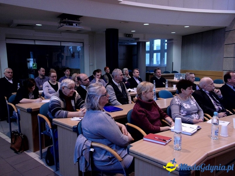 Spotkanie szkoleniowo- informacyjne dla rad dzielnic Gdyni.