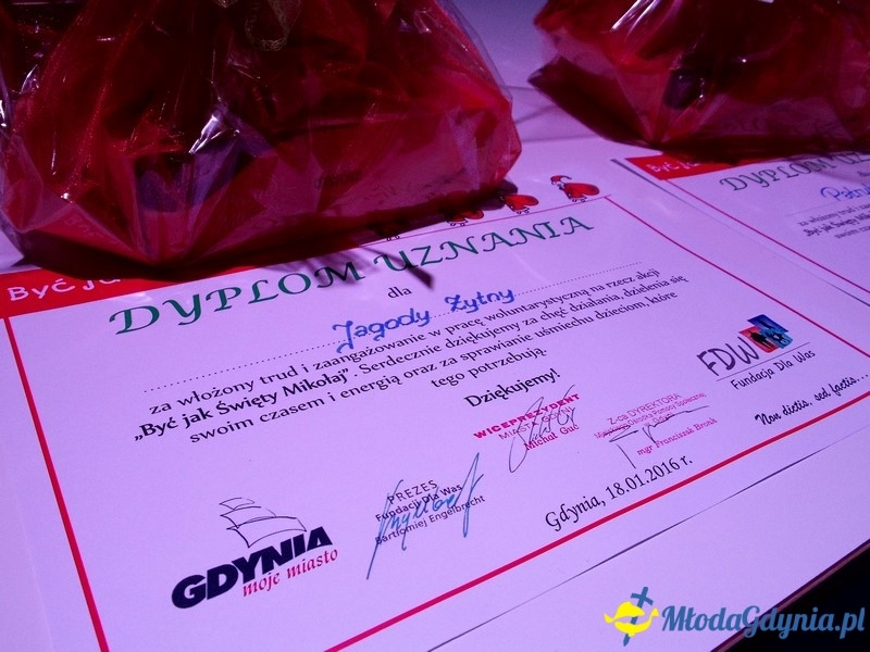 Być jak Święty Mikołaj. Gala Wolontariatu