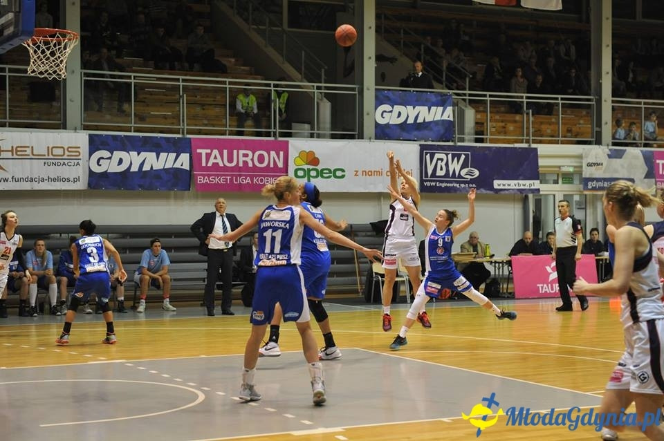Basket Gdynia vs KSSSE AZS PWSZ Gorzów Wlkp.