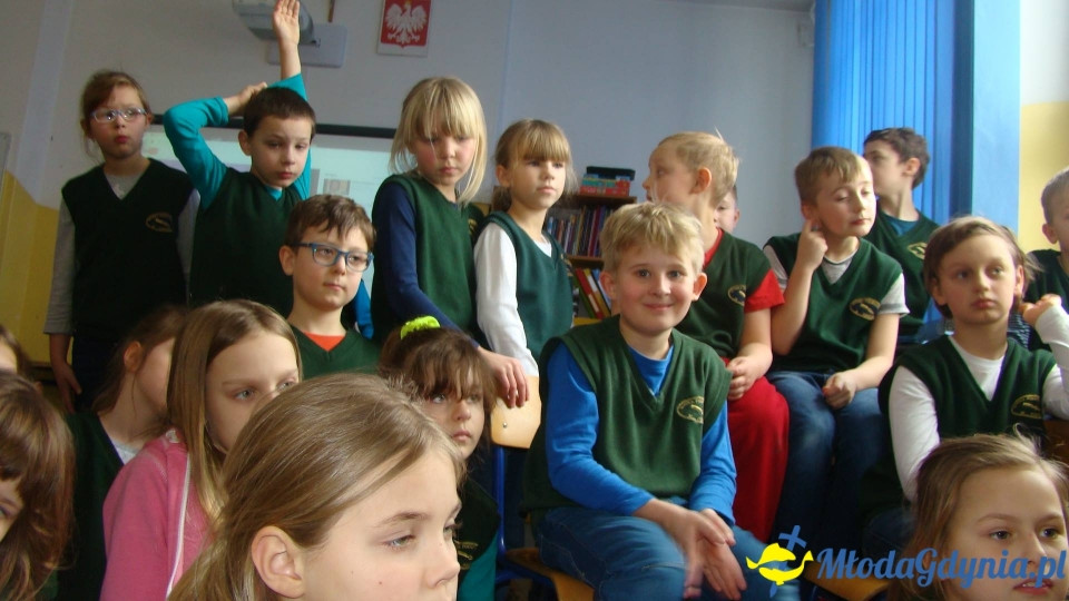 AKWARIUM w Szkole Podstawowej w Pogórzu