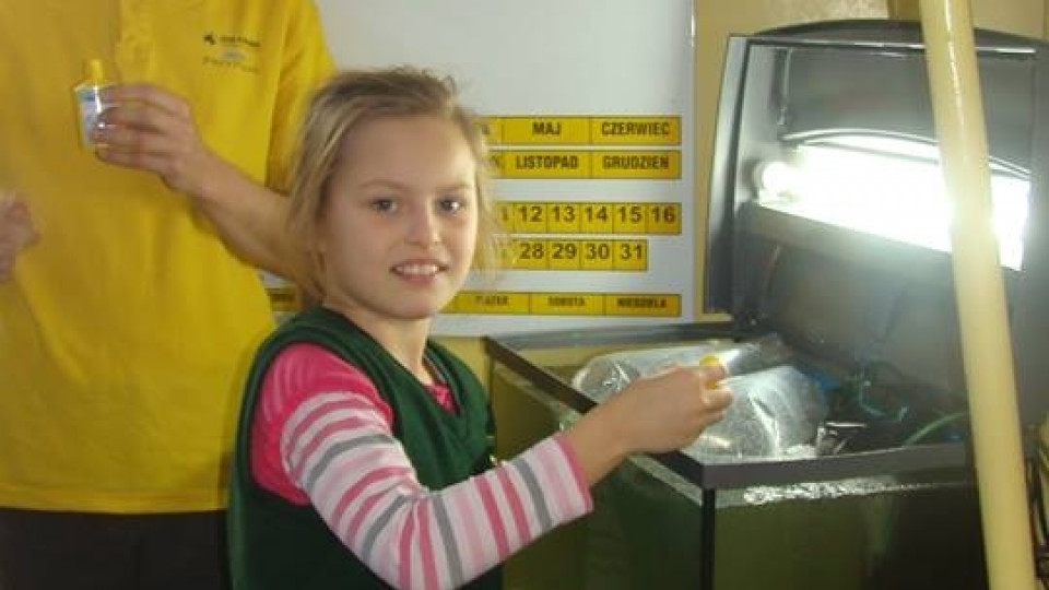 AKWARIUM w Szkole Podstawowej w Pogórzu