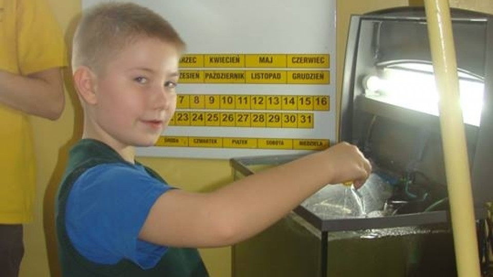 AKWARIUM w Szkole Podstawowej w Pogórzu