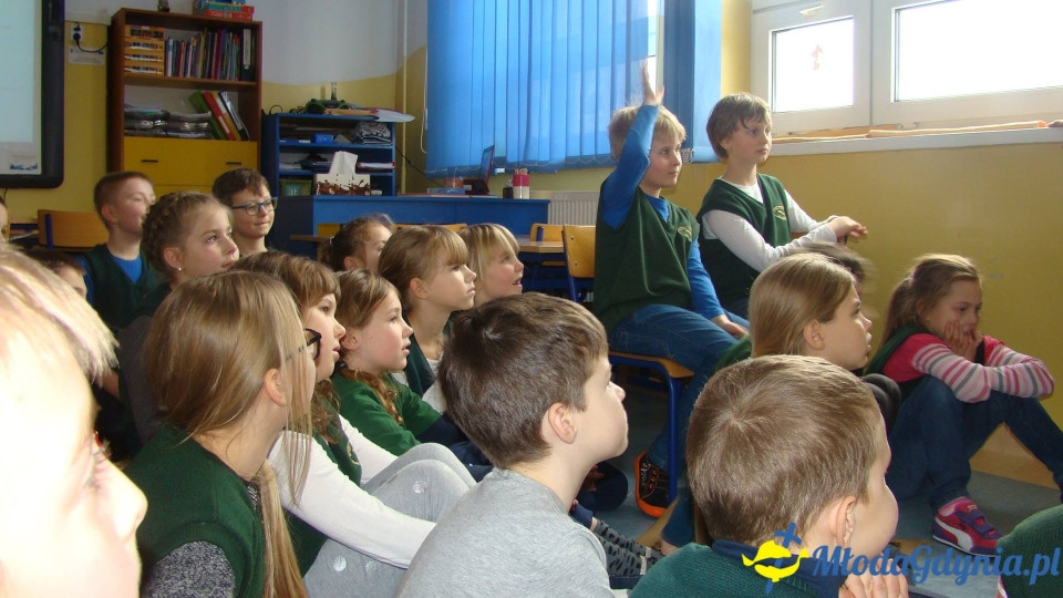 AKWARIUM w Szkole Podstawowej w Pogórzu