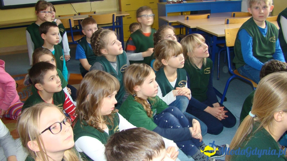 AKWARIUM w Szkole Podstawowej w Pogórzu