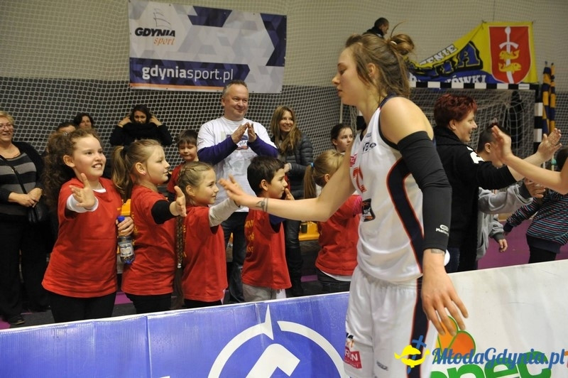 Asysta podczas meczu Basket Gdynia