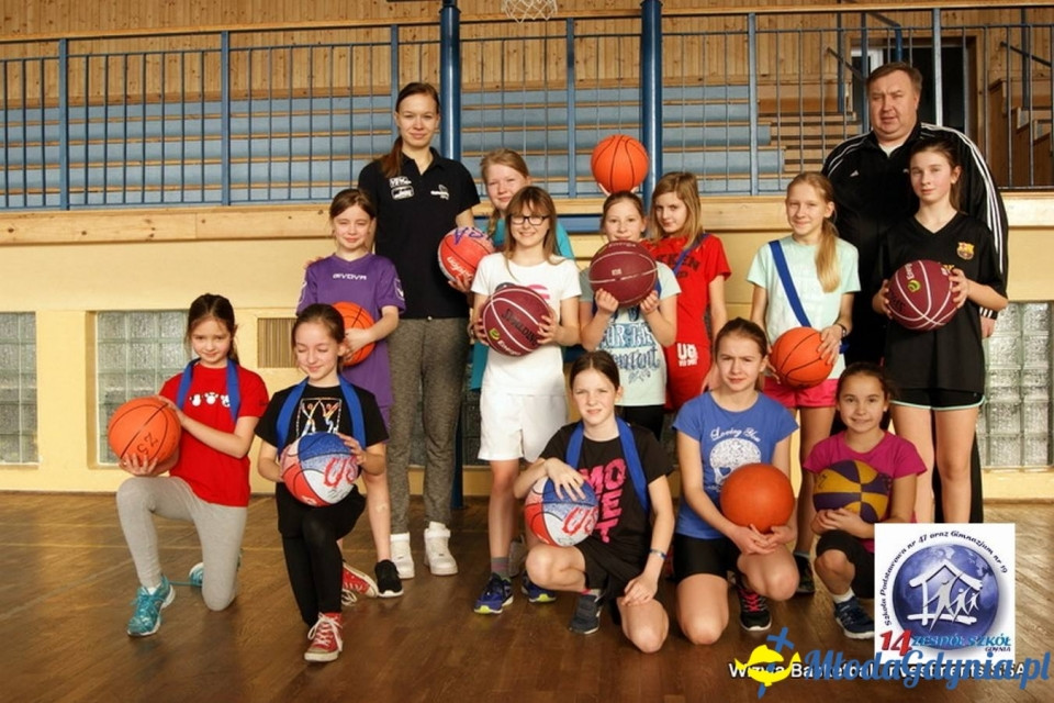 Wizyta Basket Investment w ZS nr 14 Gdynia Dąbrowa