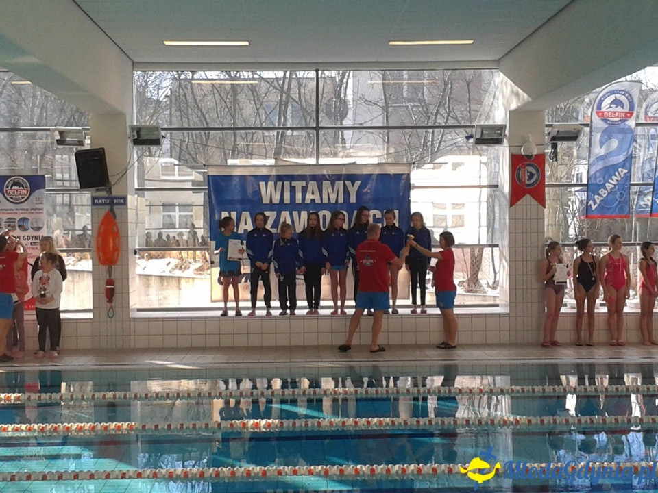 Drużynowe Mistrzostwa Gdyńskich Szkół w Pływaniu 21.01.16.