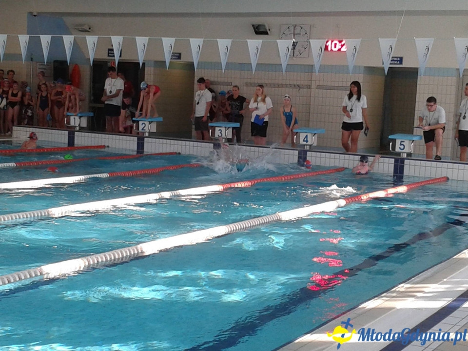 Drużynowe Mistrzostwa Gdyńskich Szkół w Pływaniu 21.01.16.