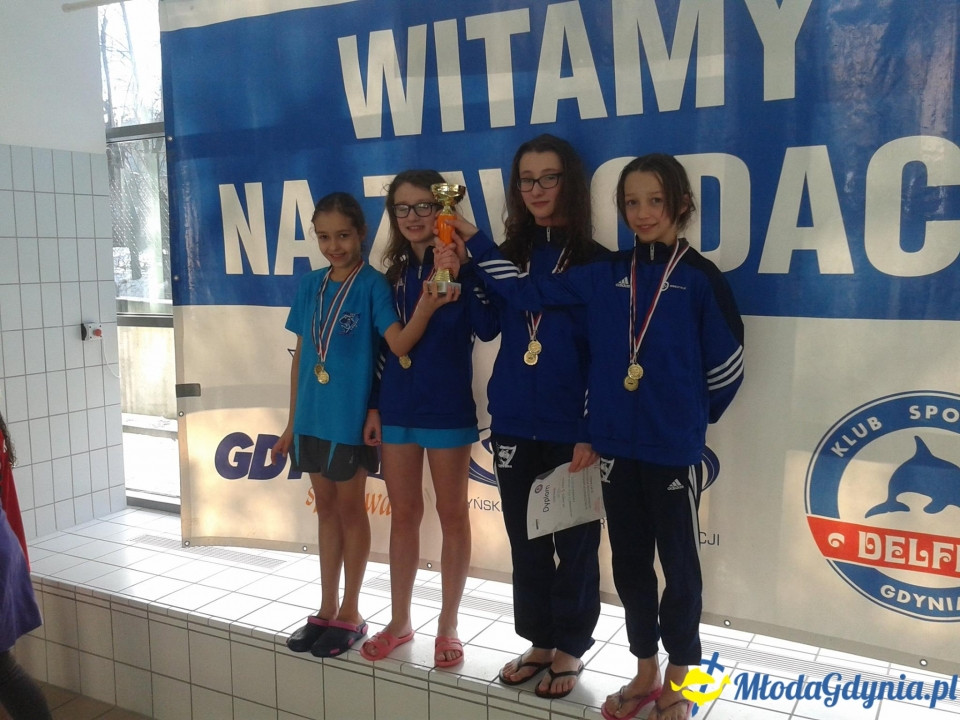 Drużynowe Mistrzostwa Gdyńskich Szkół w Pływaniu 21.01.16.