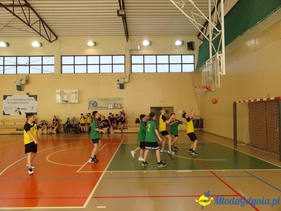 SP 28 - Minikoszykówka chłopców - zawody rejonowe 2017