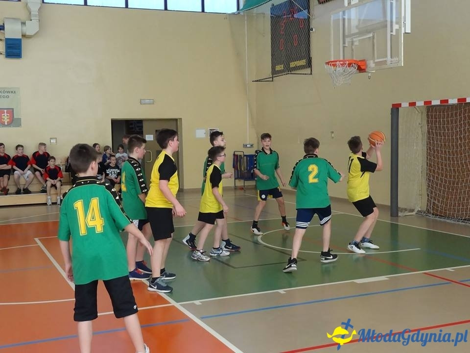 SP 28 - Minikoszykówka chłopców - zawody rejonowe 2017