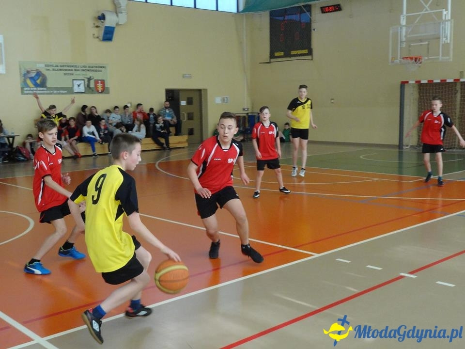 SP 28 - Minikoszykówka chłopców - zawody rejonowe 2017