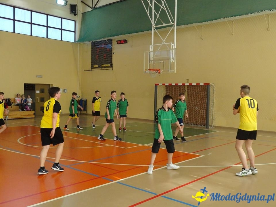 SP 28 - Minikoszykówka chłopców - zawody rejonowe 2017