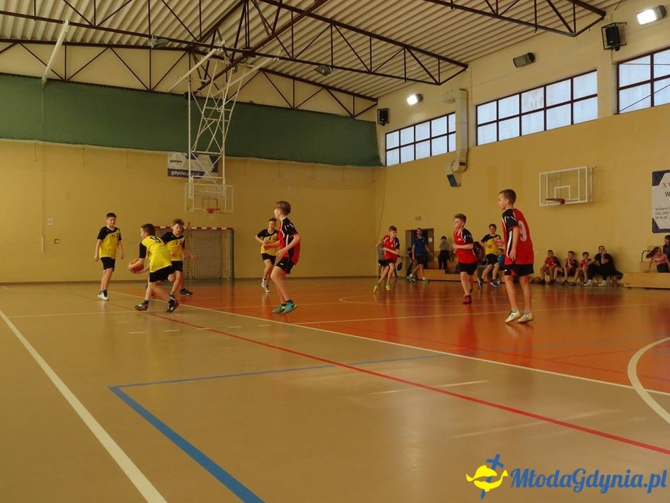 SP 28 - Minikoszykówka chłopców - zawody rejonowe 2017