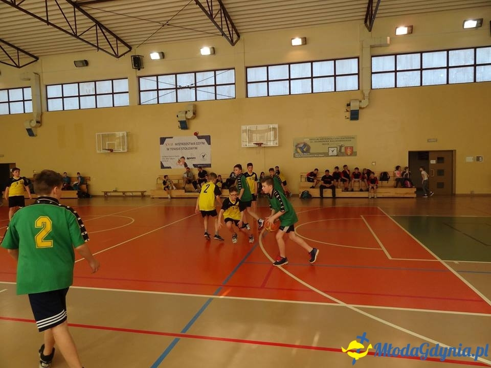 SP 28 - Minikoszykówka chłopców - zawody rejonowe 2017