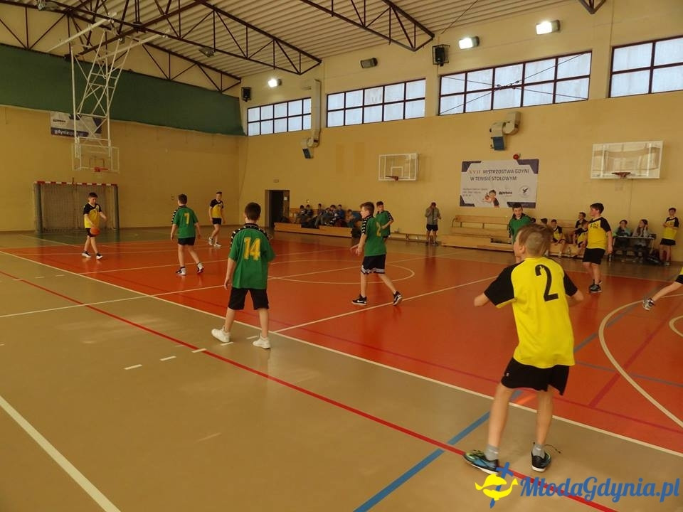 SP 28 - Minikoszykówka chłopców - zawody rejonowe 2017