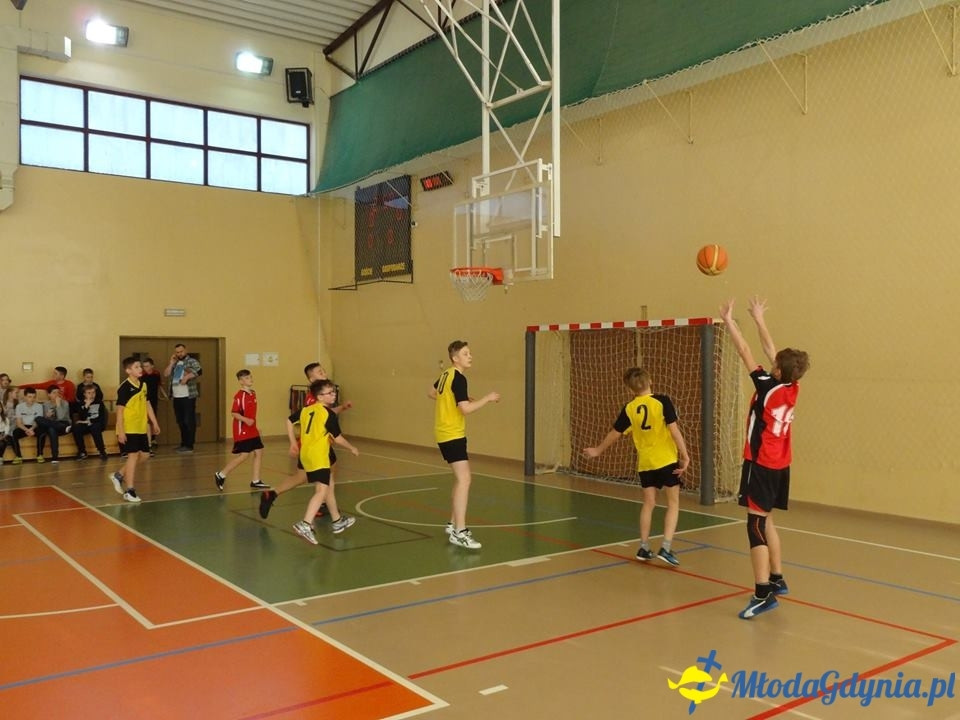 SP 28 - Minikoszykówka chłopców - zawody rejonowe 2017
