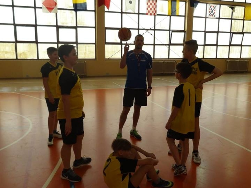 SP 28 - Minikoszykówka chłopców - zawody rejonowe 2017