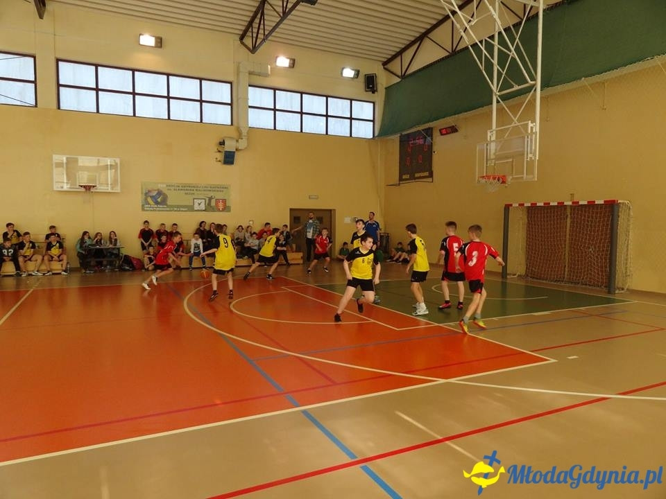 SP 28 - Minikoszykówka chłopców - zawody rejonowe 2017