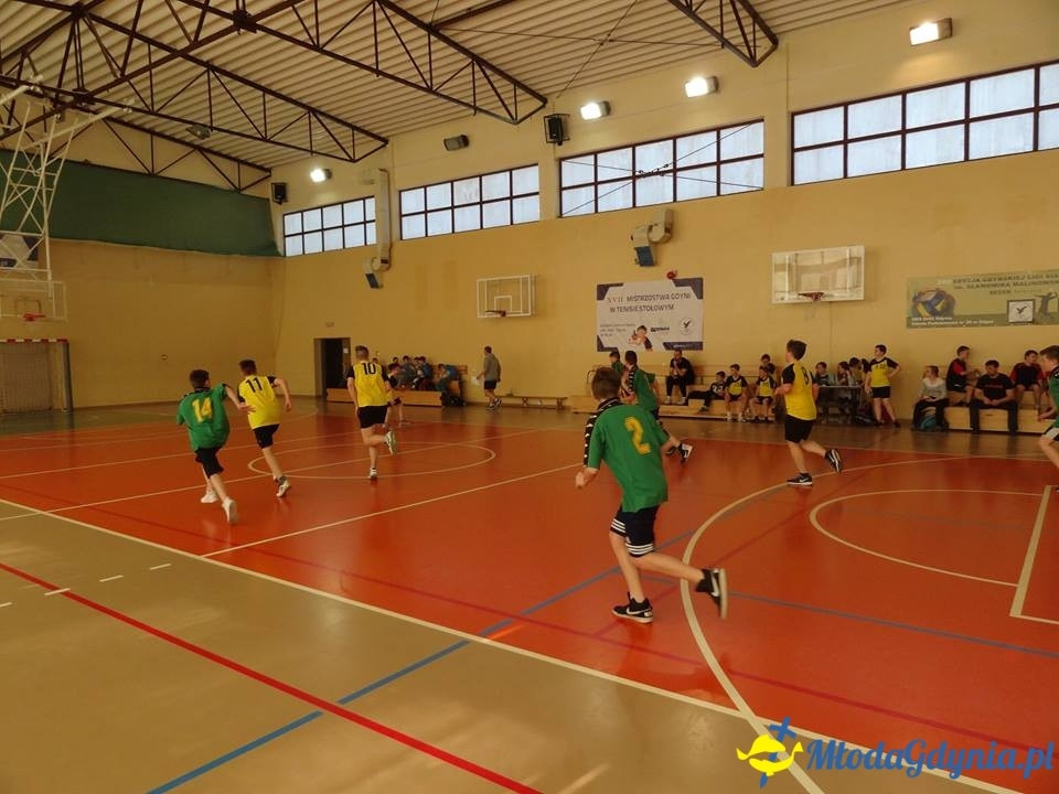 SP 28 - Minikoszykówka chłopców - zawody rejonowe 2017