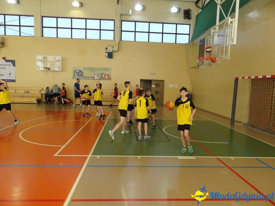 SP 28 - Minikoszykówka chłopców - zawody rejonowe 2017