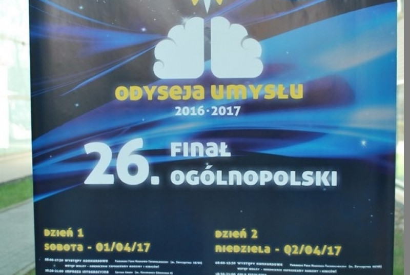 Odyseja Umysłu 2017 01.04.2017
