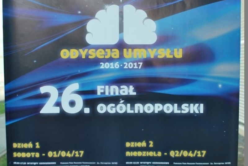 Odyseja Umysłu 2017 01.04.2017