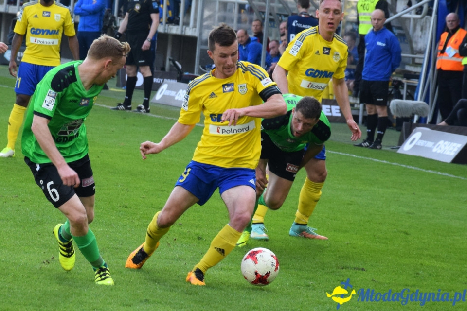 Arka Gdynia vs Górnik Łęczna 2-4