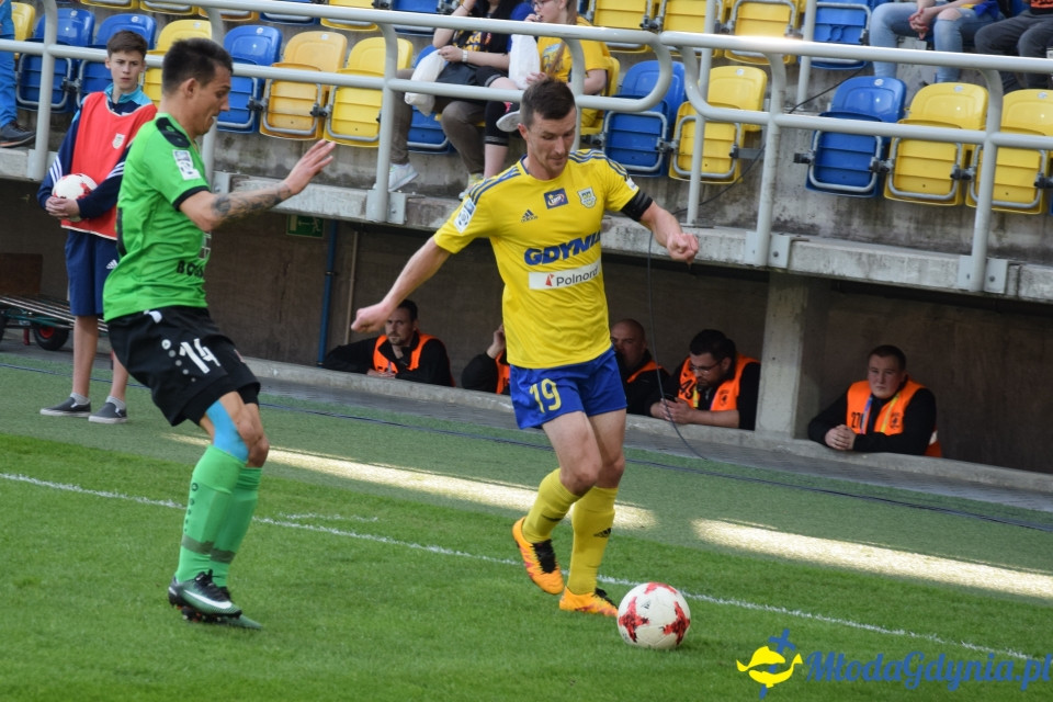 Arka Gdynia vs Górnik Łęczna 2-4