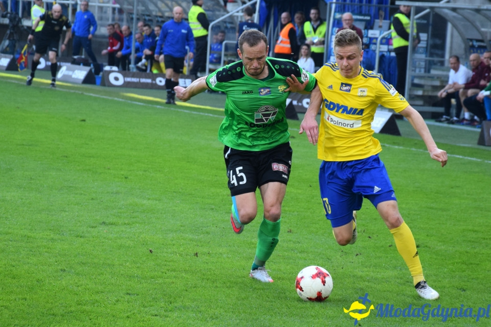 Arka Gdynia vs Górnik Łęczna 2-4