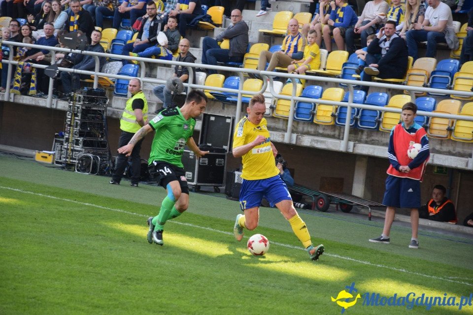 Arka Gdynia vs Górnik Łęczna 2-4