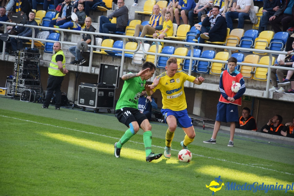 Arka Gdynia vs Górnik Łęczna 2-4