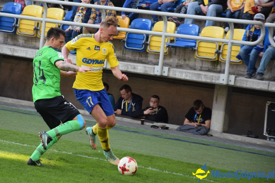 Arka Gdynia vs Górnik Łęczna 2-4