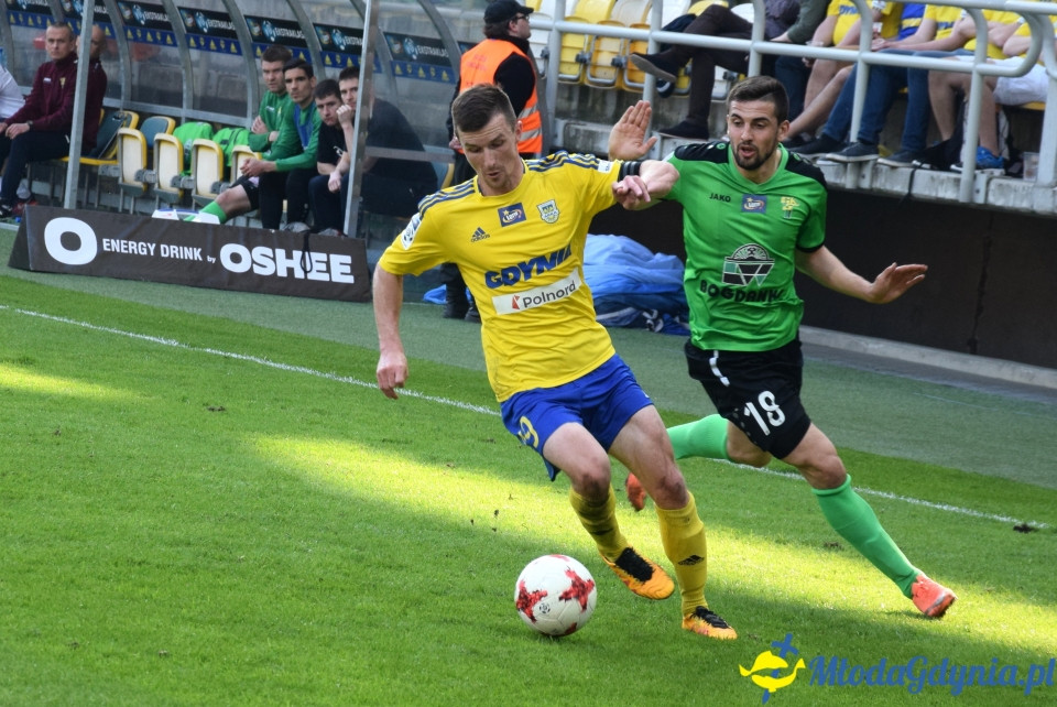 Arka Gdynia vs Górnik Łęczna 2-4