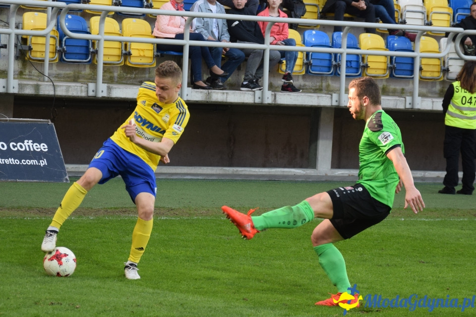 Arka Gdynia vs Górnik Łęczna 2-4