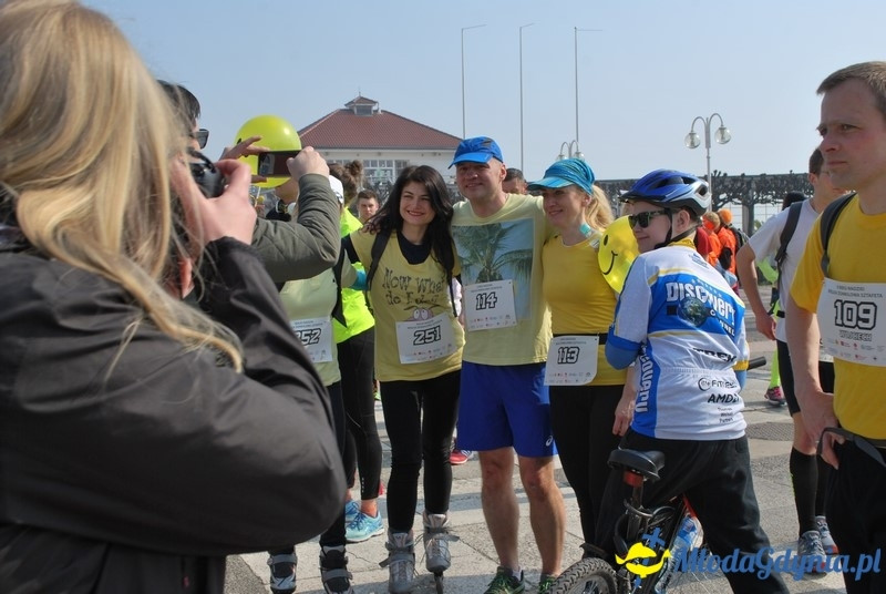 II Bieg Nadziei - Wielka Sztafeta Żonkilowa 02.04.2017