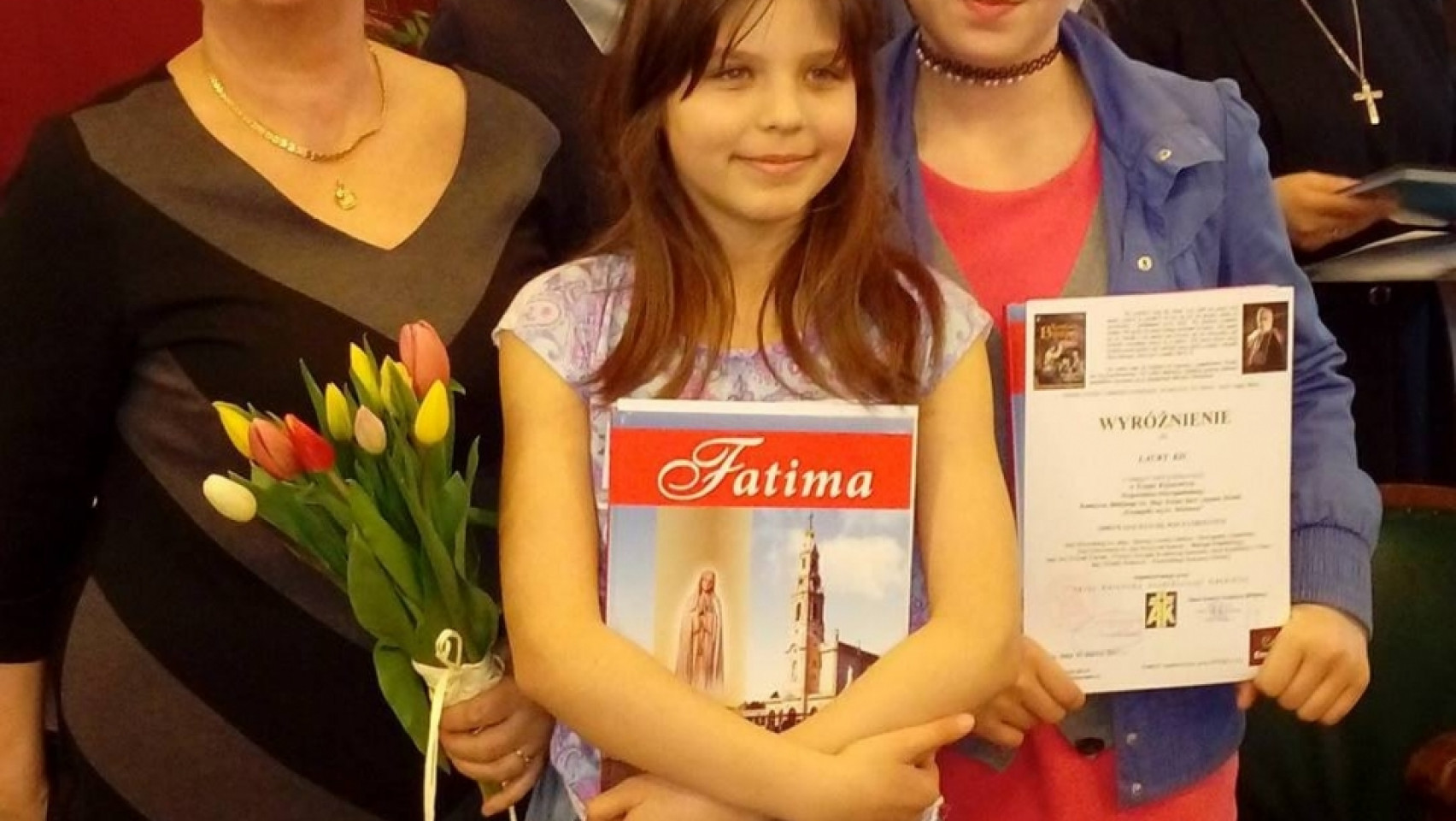 Z nagrodami od Św. Mateusza