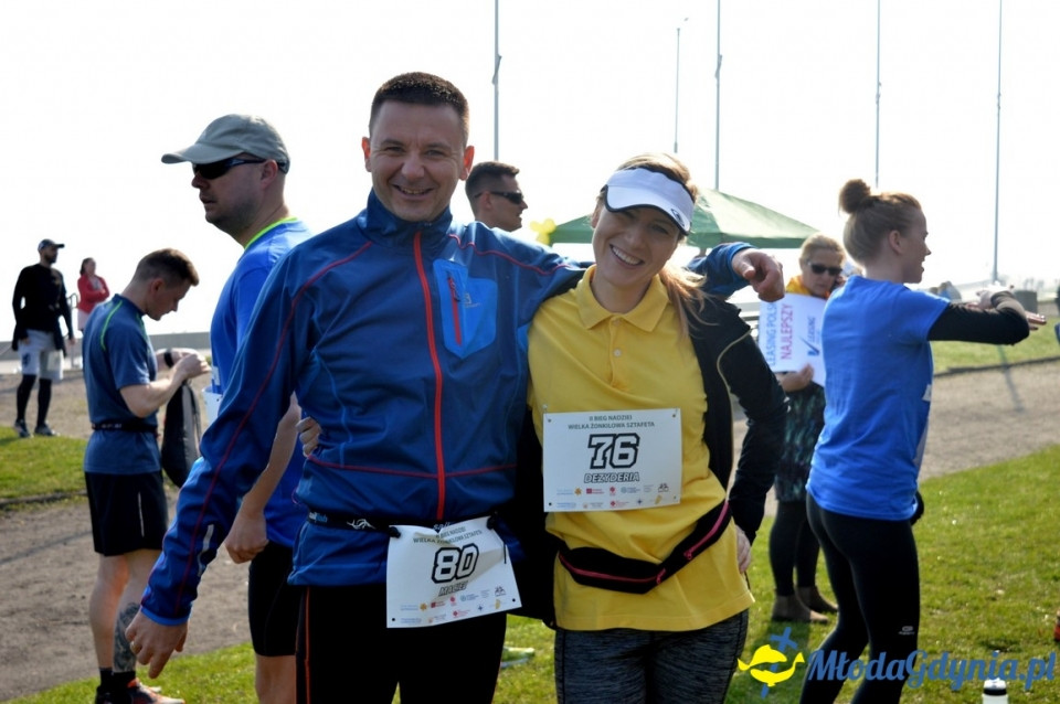 II Bieg Nadziei - Wielka Sztafeta Żonkilowa 02.04.2017 ( II )
