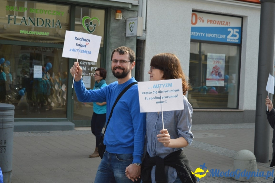 Autyzm - zdarza się - przemarsz w Gdyni 02.04.2017 ( II )