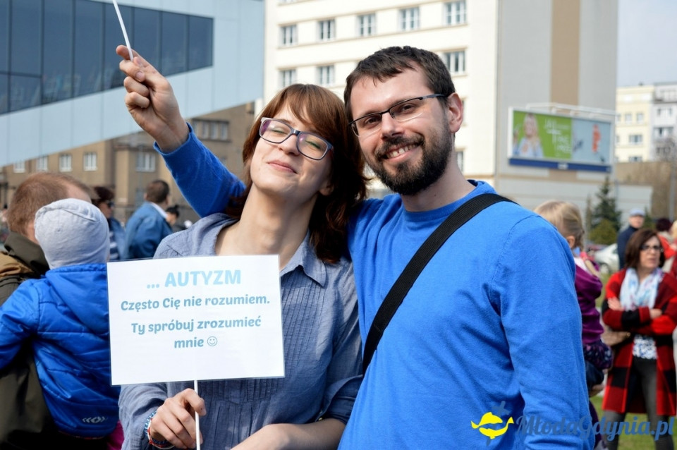 Autyzm - zdarza się - przemarsz w Gdyni 02.04.2017 ( II )