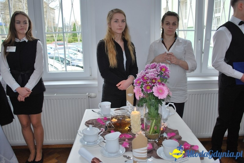 III Wojewódzki Konkurs Nakrywania Stołów - ZSHG 05.04.2017