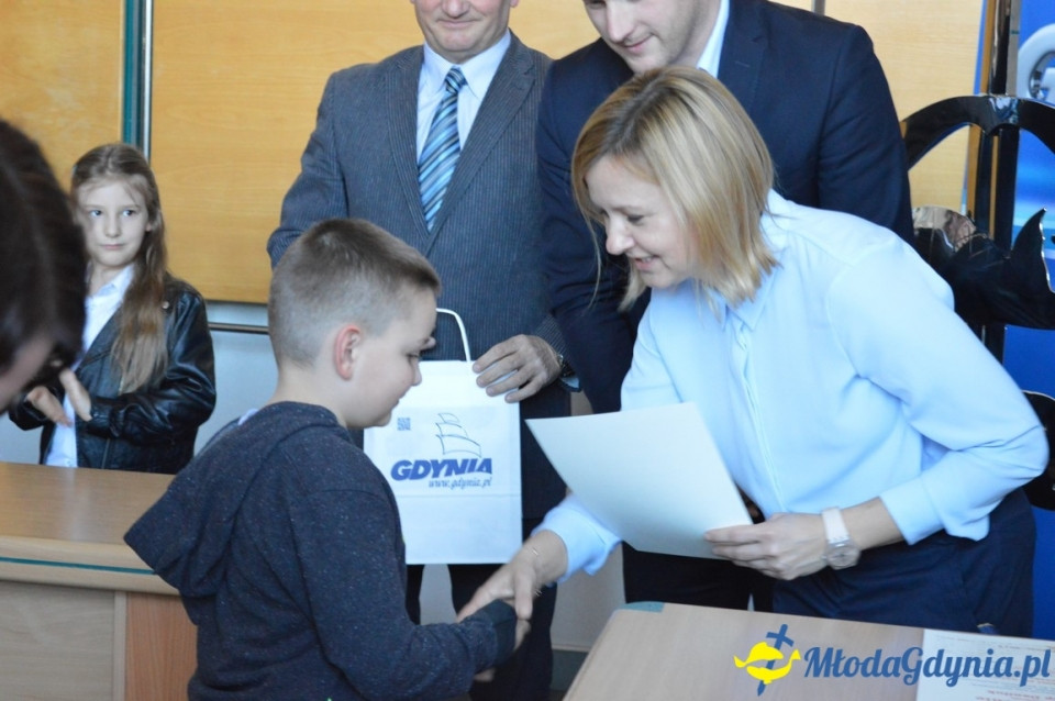 Uroczyste rozdanie nagród w konkursie ?Gdynia oczami jej najmłodszych mieszkańców?