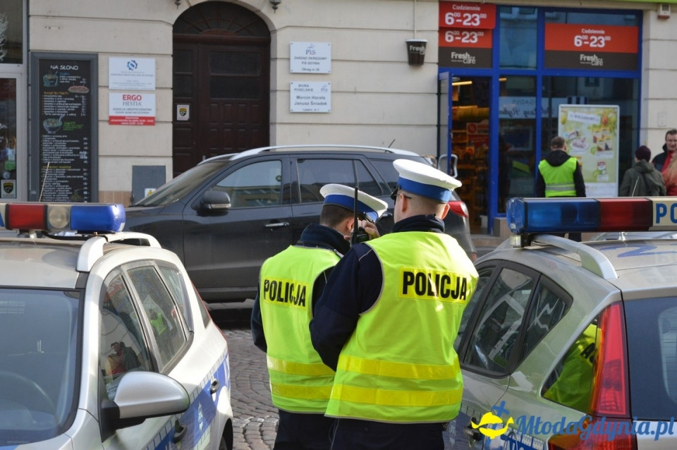 Protest przed siedzibą PiS