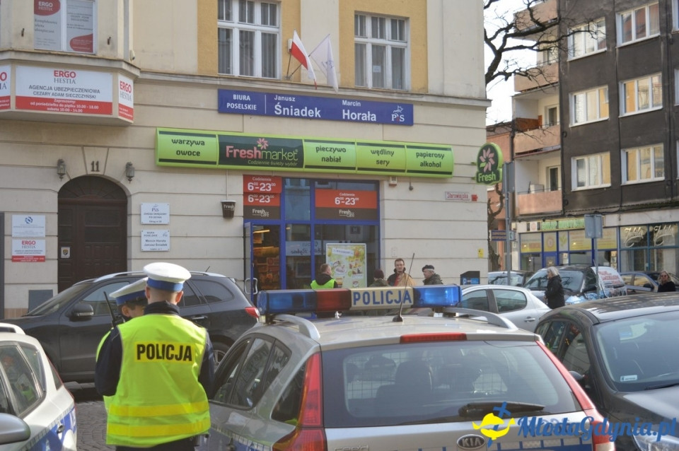 Protest przed siedzibą PiS