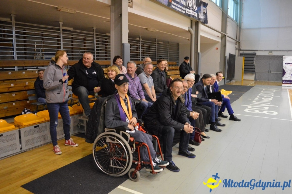 Basket Gdynia vs klub kibica